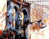 A Portrait of the Brooklyn Bridge