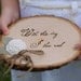 Rustic Tree Slice Ring Bearer Pillow, rustic ring pillow, with this ring I thee wed, woodland, shabby chic, outdoor, southern