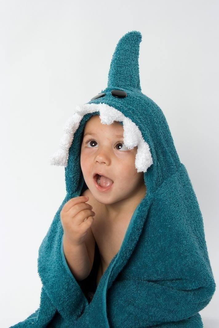 Shark Hooded Towel