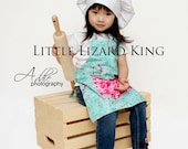 Child's Apron or Art Smock - SEWING TUTORIAL for girls and boys, PDF Pattern