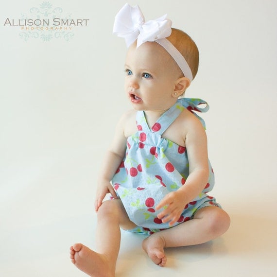 Halter Romper Sewing Tutorial, Baby Girl Bubble, Easy PDF Pattern