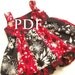 Dress SEWING PATTERN - Girls and Dolls, Love Me Knot