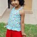 Baby Ruffle Princess Costume- PDF Sewing Pattern, Corset for Girls & Dolls
