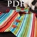Boys Vest Sewing Pattern, Easy PDF Tutorial, 3m-7 Reversible