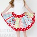 Girls Skirt PATTERN, Girls and Dolls, 3m - 10, Twirl Skirt