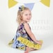 Ruffled Pinafore Pattern - Easy Girls Sewing Tutorial, PDF, Baby to Toddler