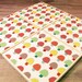 Handmade Coasters Set of Four - Mushrooms
