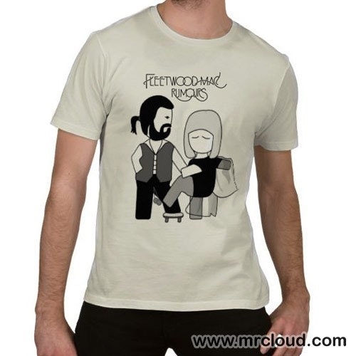 Fleetwood Mac T-shirt Rumours T-shirt 1970s Replica