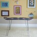 Handpainted Small Strawberry Pattern Skateboard stool