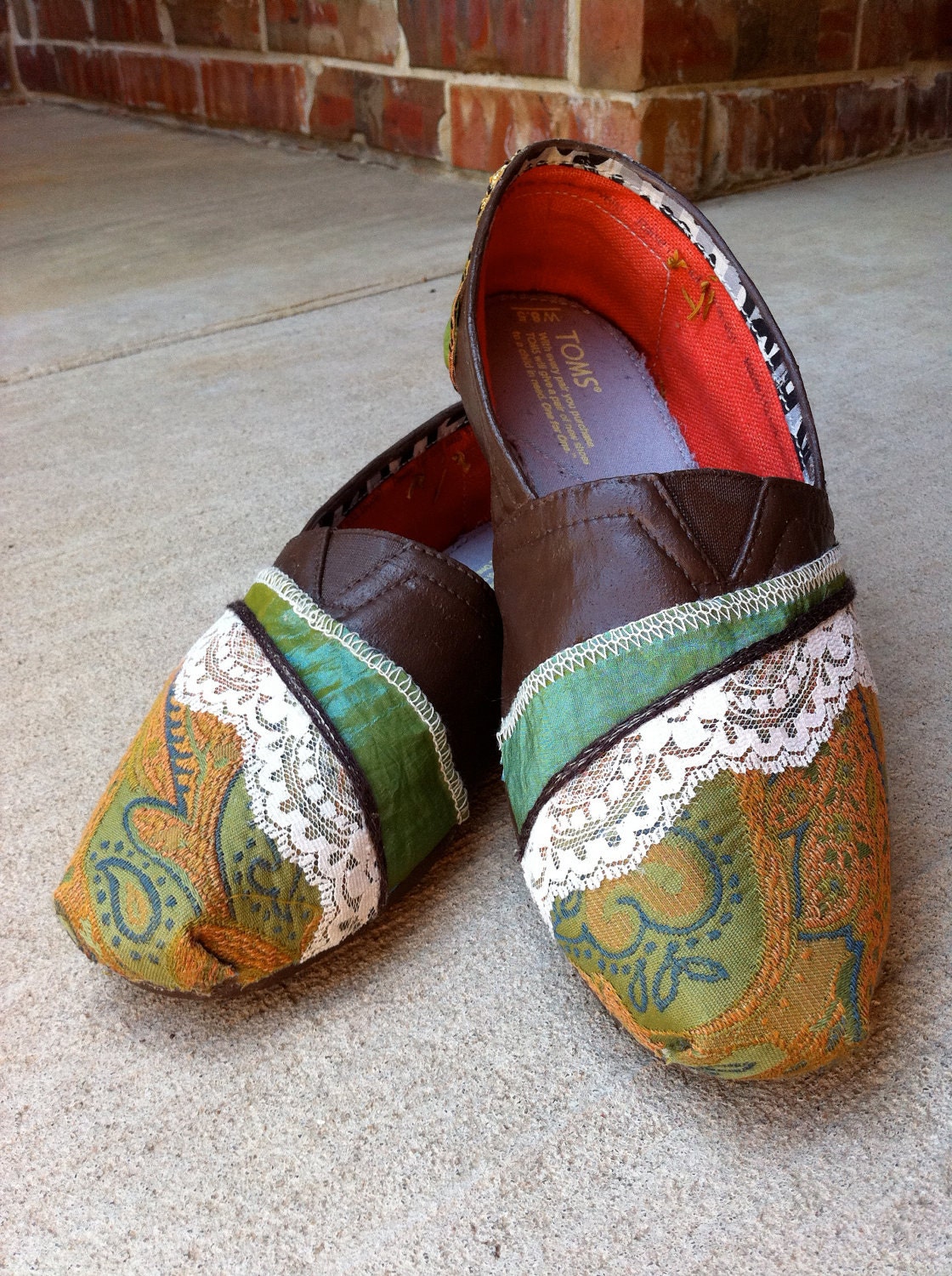 Custom Fabric upholstered Toms
