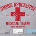 Zombie Apocalypse 2012 Rescue Team - funny cool humor tee t-shirt NEW