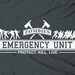 Zombies Emergency Unit - funny cool humor tee t-shirt