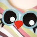 owl pillow plush, owl decor, owl bedding, stuffed owl, owl cushion, handmade