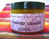 Lavender Vanilla Organic Sugar Scrub
