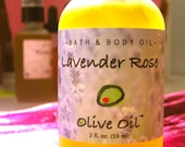 Vegan Lavender Rose Body Oil