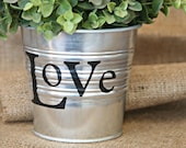 Personalized Metal Bucket