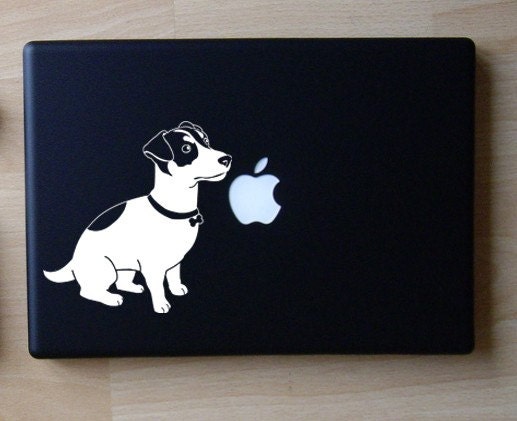 Jack Russell Terrier Decal Macbook Laptop