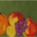 Needle Felt Wall Hanging of Fruit Still Life