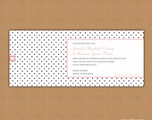 Wedding Invitation Sample - Vintage Glam
