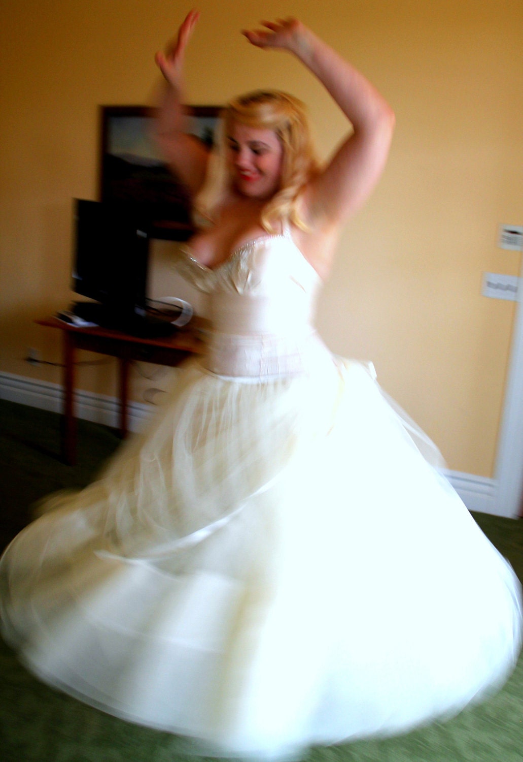 Custom Made to Fit Fine Bridal Tulle Petticoat -FULL LENGTH