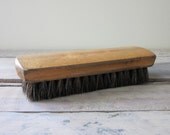 Vintage Wood Handle Shoe Polish Brush