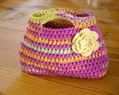 Handbag Crochet Pattern - Easy Peasy Little Kidz Bag Crochet PATTERN No.504 Emailed2U