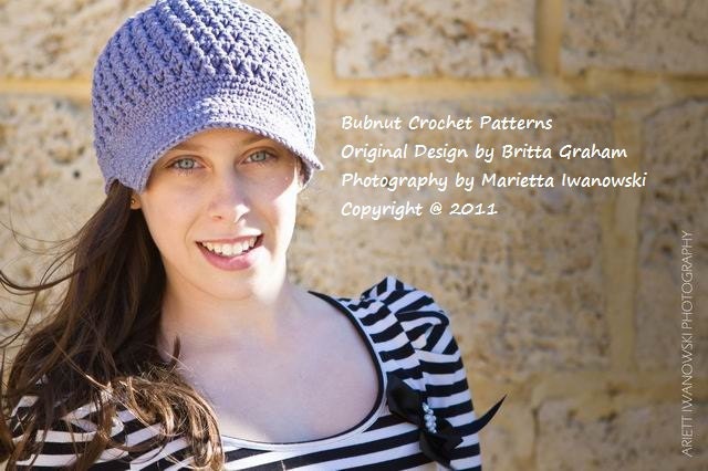 Newsboy Hat - Crochet Pattern No.207 SEVEN Sizes
