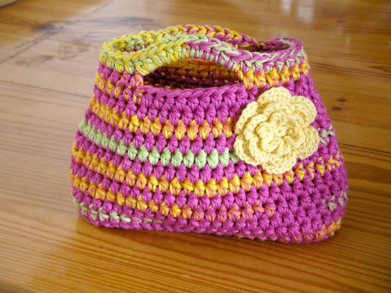 Easy Peasy Little Kidz Bag Crochet PATTERN No.504 Emailed2U