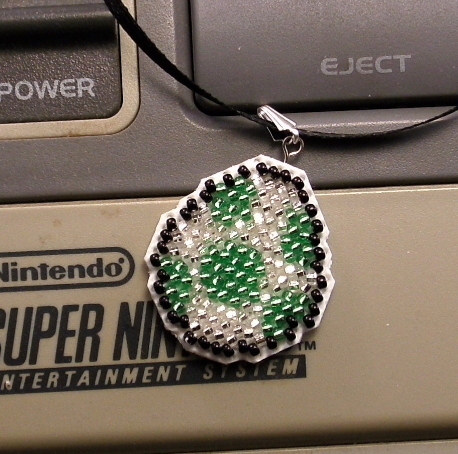 Yoshi Egg Necklace, Super mario necklace