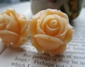 Gauges - Plugs - LARGE Peach Roses