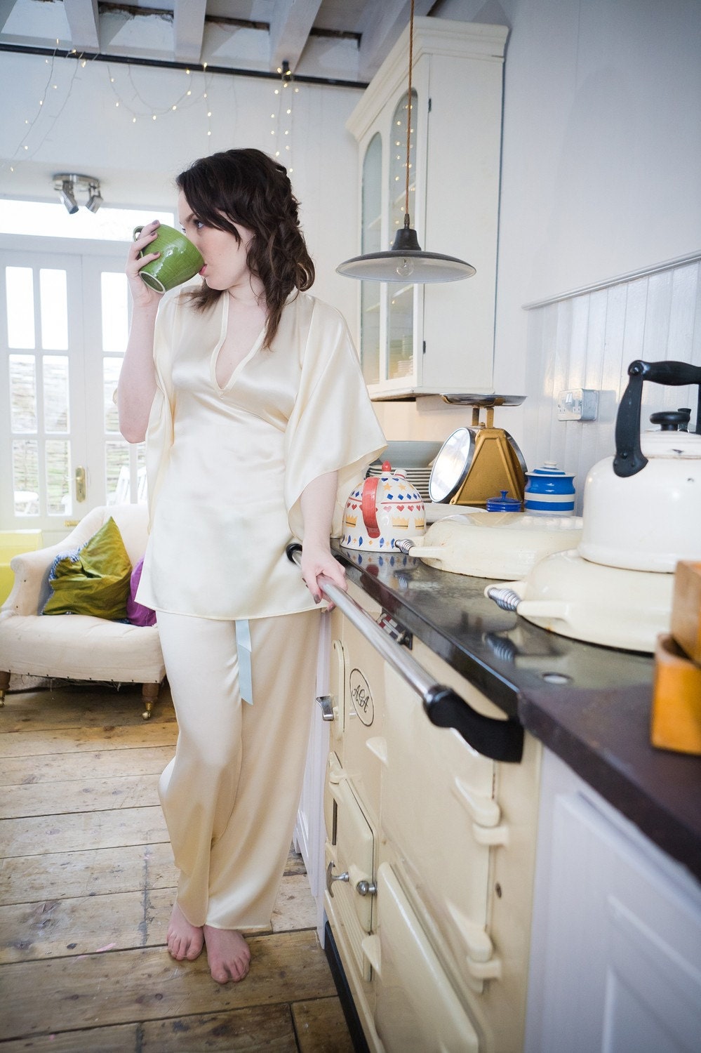 Mistress Kimono Collection - Silk Pyjama Trousers