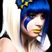 BOOM Headband, Yellow and Blue, Comic Inspired