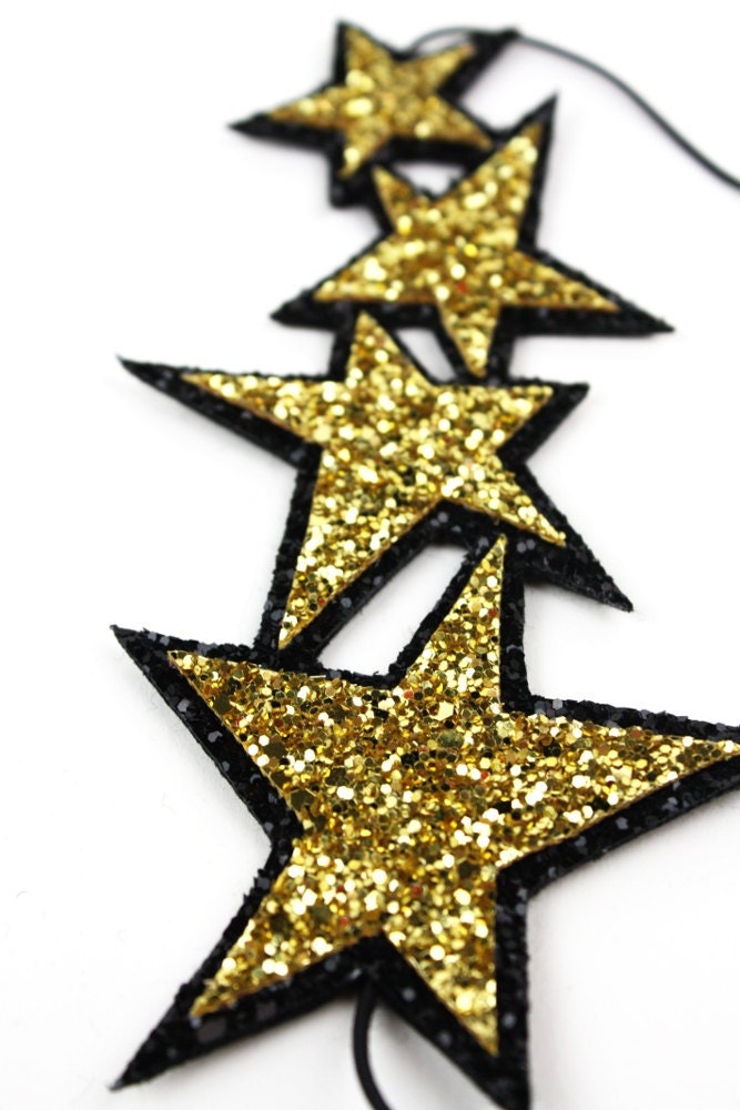 Woman's Hair Band Stars Headband, Glitter, Various Colours