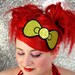 Rhinestone Bow Headband, Yellow Bow Headband