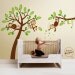 Tree Wall Decal Wall Sticker - Monkeys on Tree Decal - dd1050