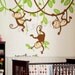 Kid Wall Decal Wall Sticker Nursery decal -Monkey wall decal - dd1049