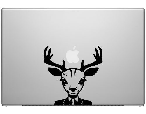 MR. DEER - vinyl laptop decal