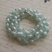 Long Pearl Necklace Blue quartz necklace Freshwater pearls Multistrand necklace Wrap Bracelet Spring Fashion for Women