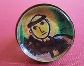 Saint Francis and the Wolf of Gubbio ring