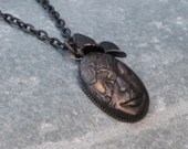 Dog and Butterfly Necklace