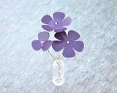 Guitar Pick Flower Bouquet - Dark Purple - Ready to Ship