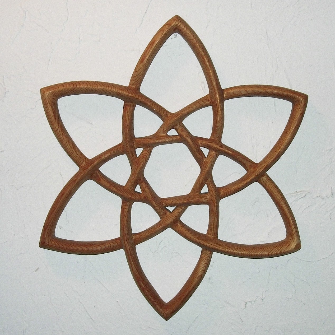 wooden celtic knot