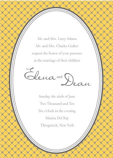 DIY Elena Wedding Invitation Ensemble - PDF only