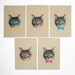 gee whiskers series: 5x7 print