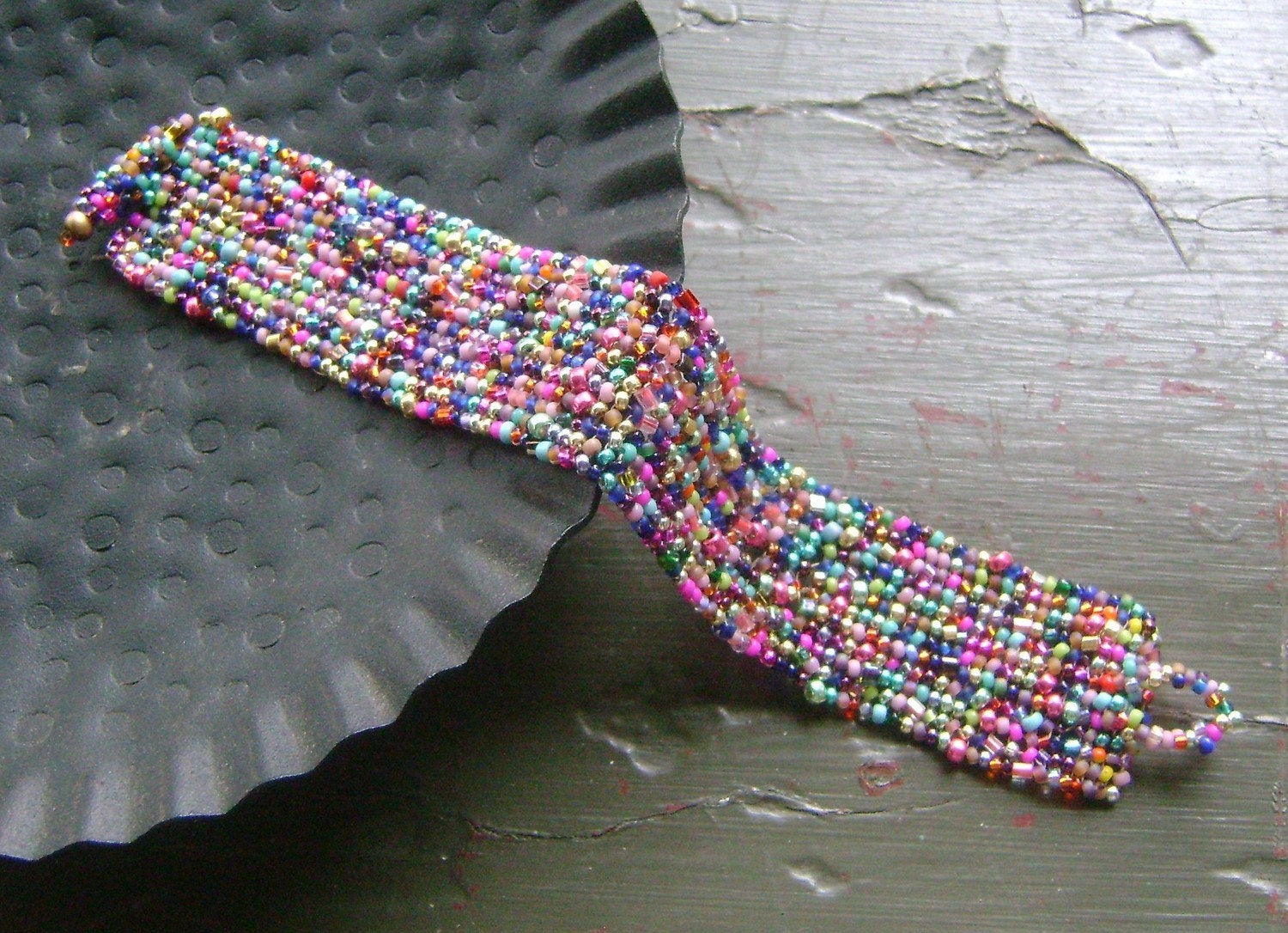 Eye Candy Beaded Bracelet
