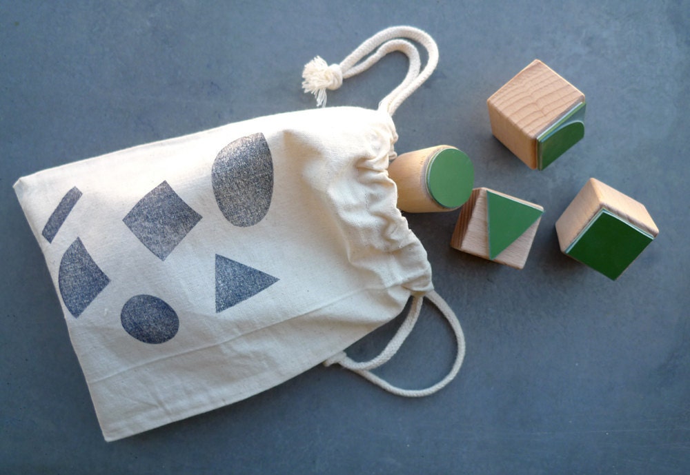 Rubber Stamp Set: I love Geometry