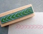 Rubber Stamp: Chevron Bordure