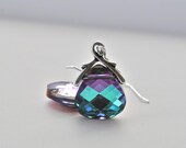 Turquoise Swarovski Vine Drops