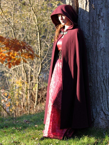 Half Circle Wool Cloak
