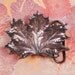 Maple Leaf Belt Buckle - Copper